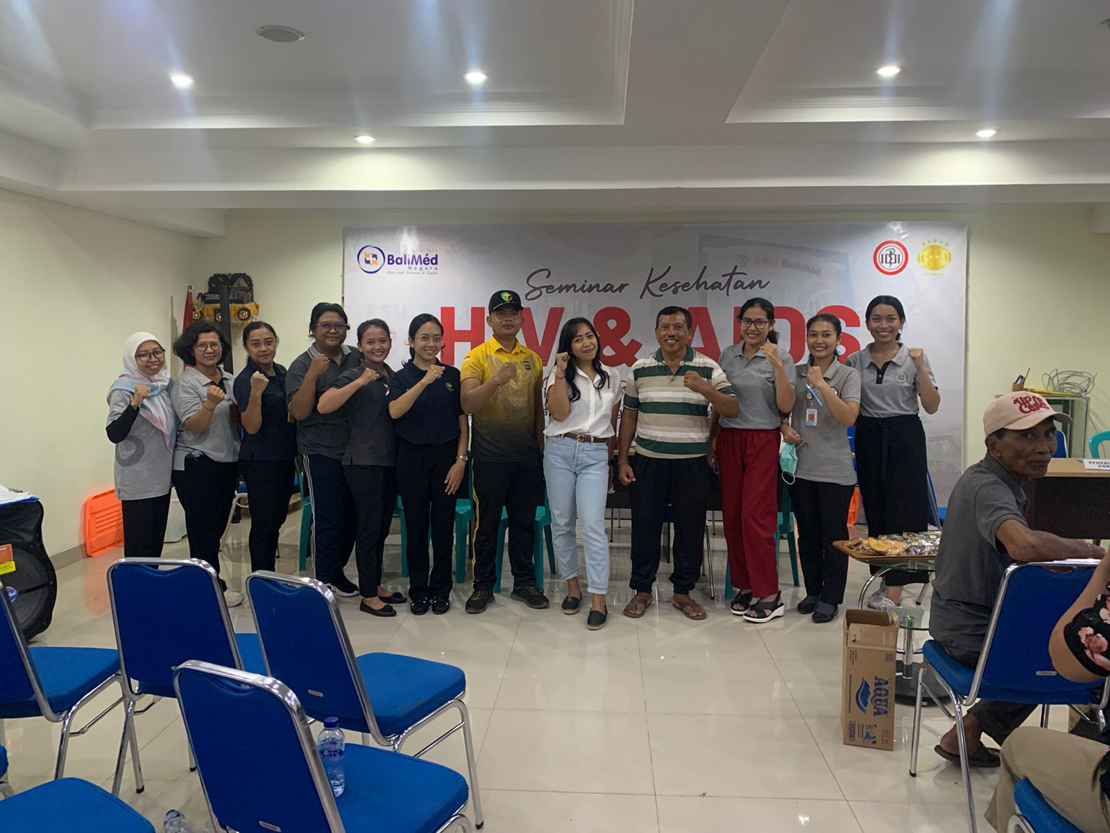 BAKSOS CEK KESEHATAN MATA BERSAMA PENSIUNAN POLRES JEMBRANA