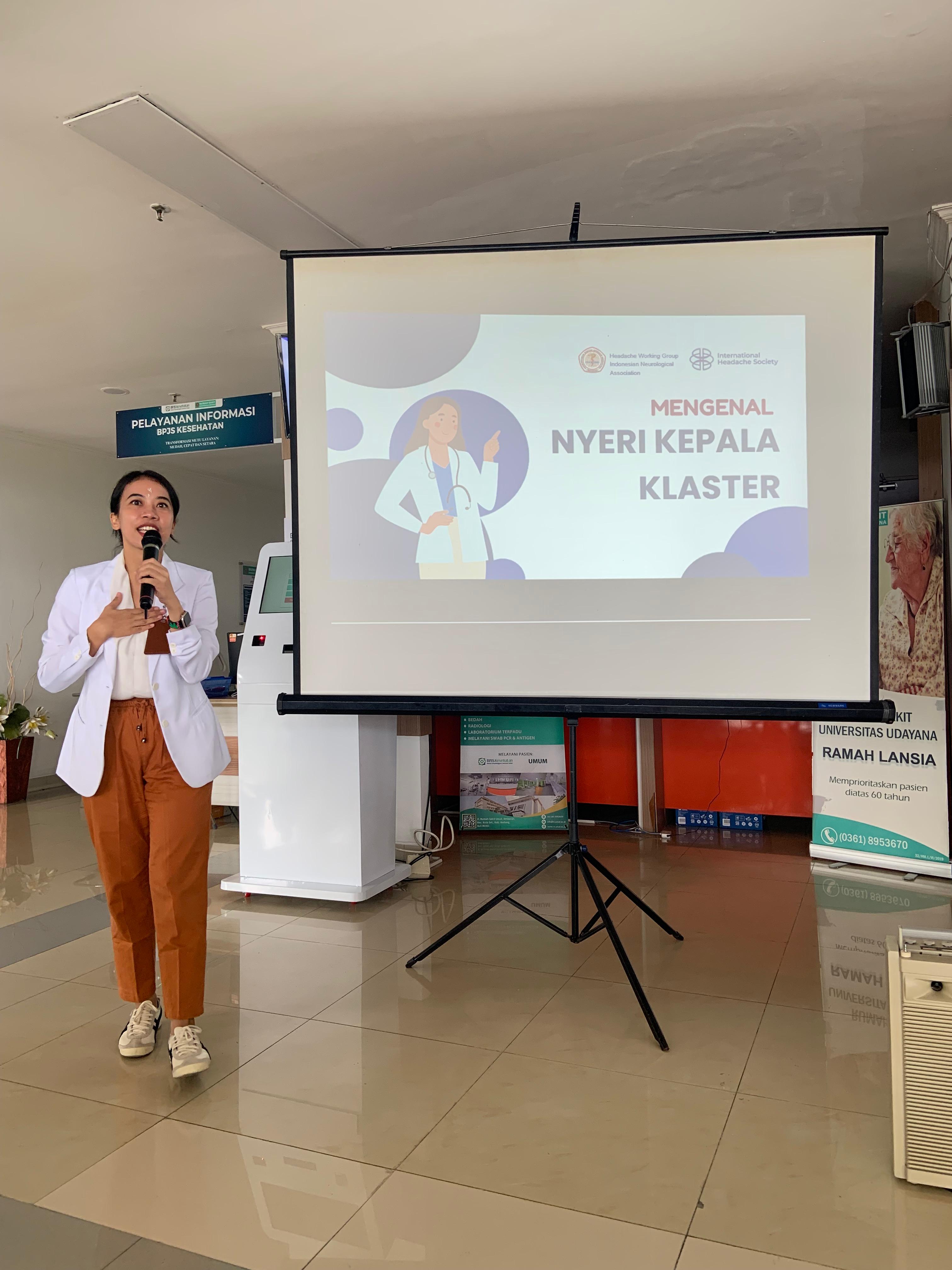 RS UNUD Ajak Pengunjung Kenali Nyeri Kepala Kluster