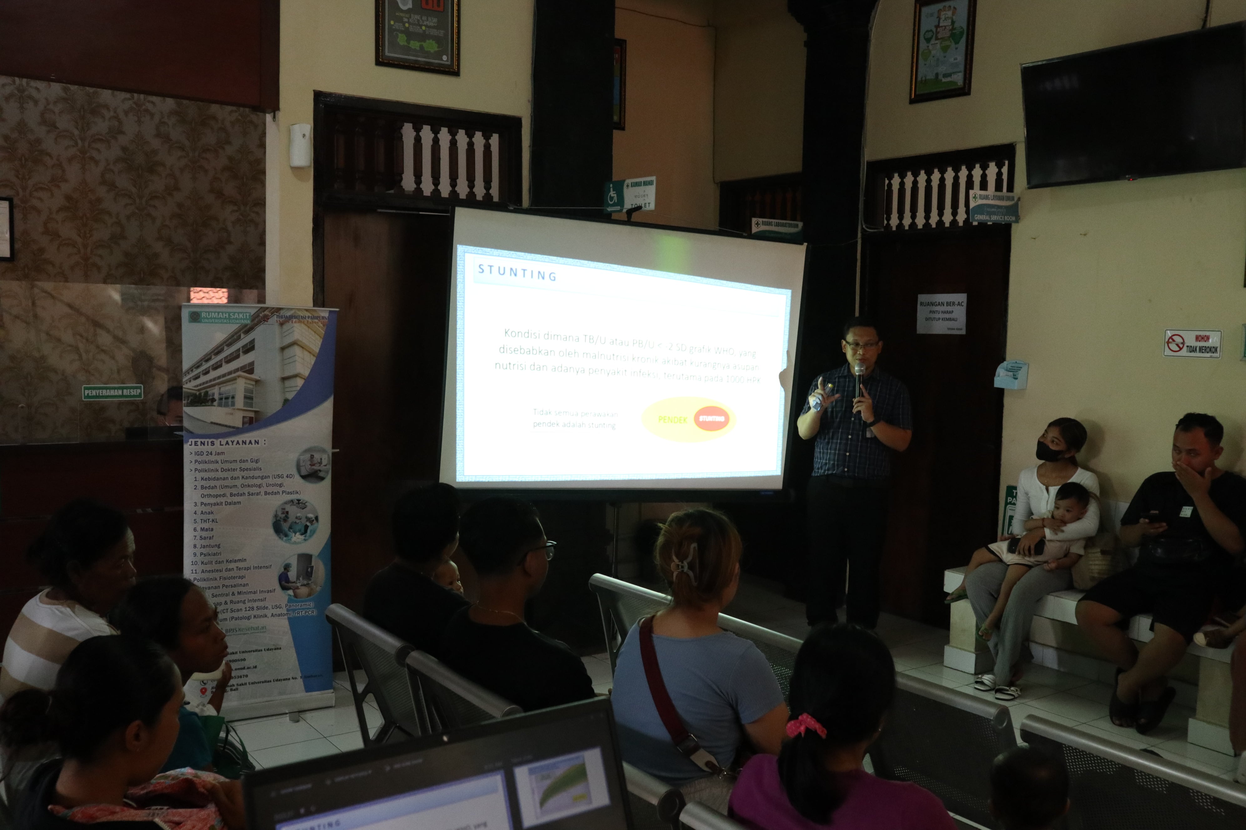 RS UNUD Selenggarakan Penyuluhan Stunting di UPTD Puskesmas Kuta Selatan
