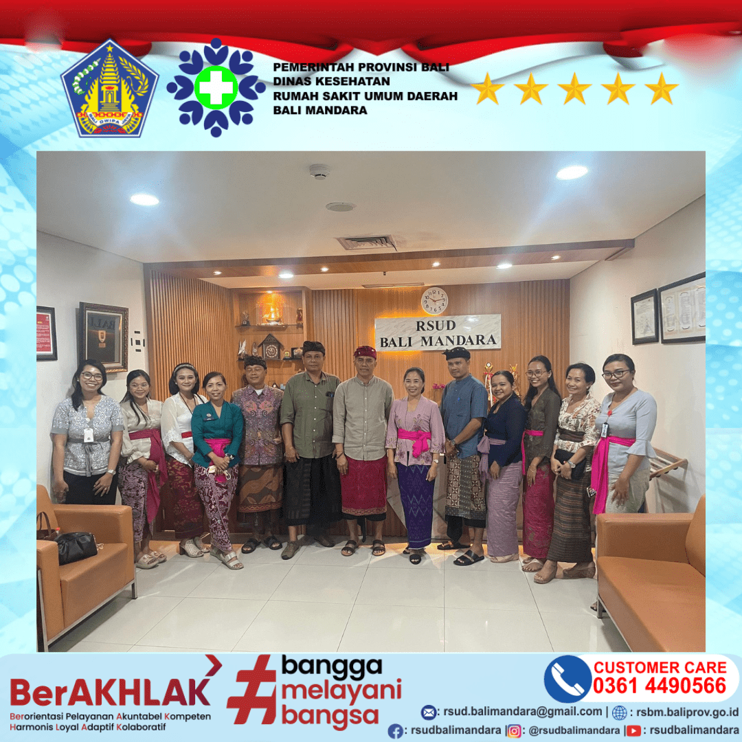 KUNJUNGAN STUDI BANDING DARI RUMAH SAKIT JIWA PROVINSI BALI
