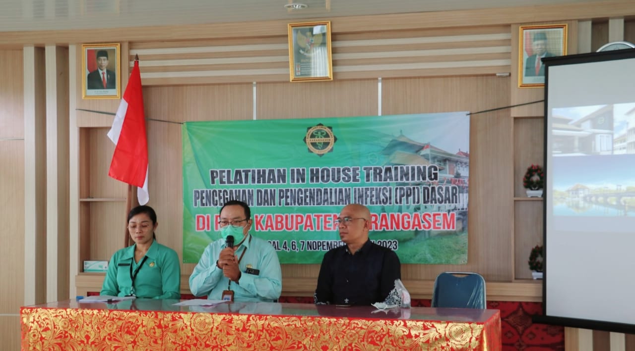 PELATIHAN PPI DASAR DI RSUD KARANGASEM