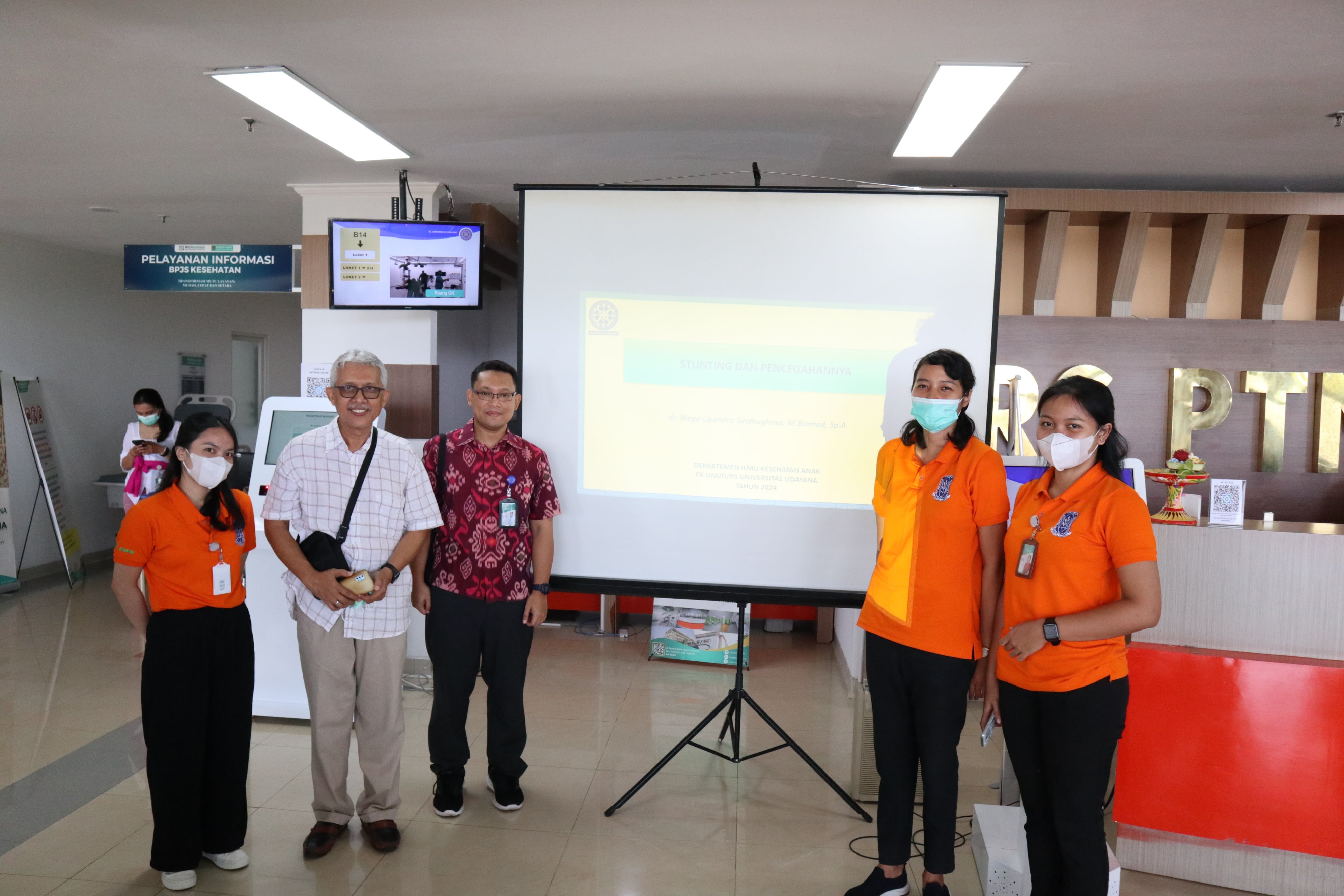 Peringati Hari Gizi Nasional, RS UNUD Sosialisasikan Pencegahan Stunting