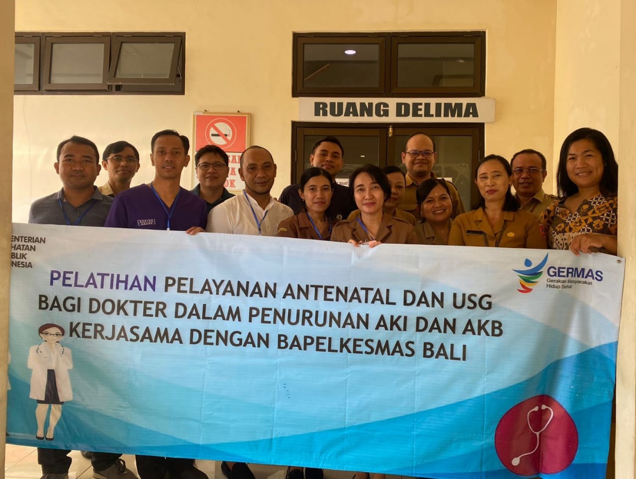 On Job Traning Pelatihan Pelayanan Antenatal dan USG Bagi Dokter Dalam Penurunan AKI dan AKB di Kabupaten Karangasem
